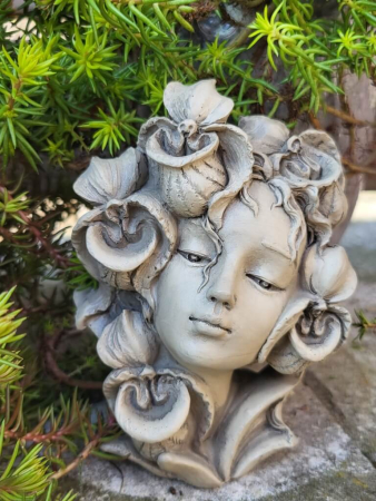 Blumenkind Frauenschuh aus Resin