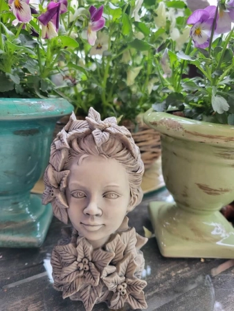 Blumenkind Weihnachtsstern, aus Resin