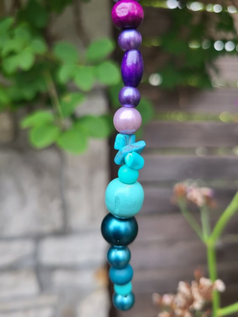 Boho-Mobile Firoza, türkis-lila