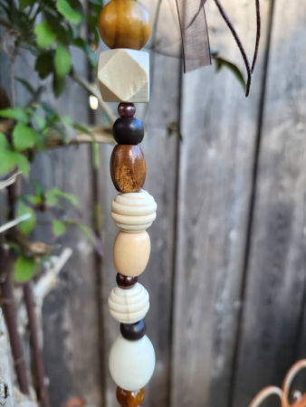 Boho-Mobile Macchiato, mit Bronze-Herzen