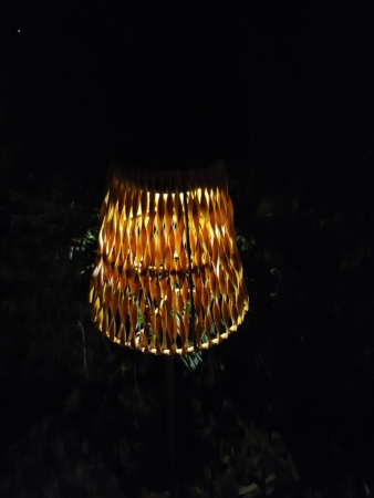 Boho Solar Gartenstecker Lampe Dagmar, Kegel