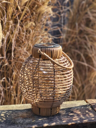 Boho Solar Windlicht Francesca, zum Hängen