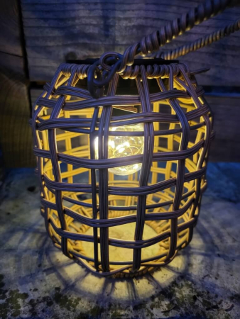 Boho Solar Windlicht Aurelia, zum Hängen