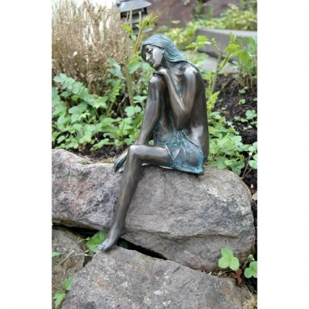 Bronzeskulptur Emanuelle
