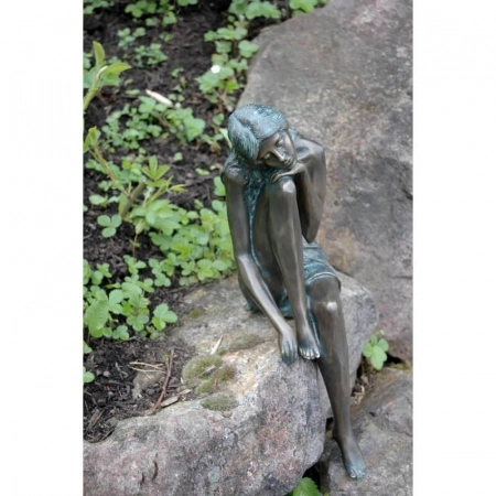 Bronzeskulptur Emanuelle