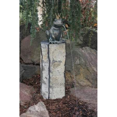 Bronzeskulptur Froschkönig Ratomir