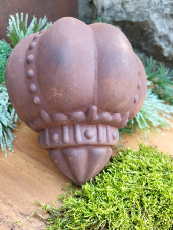 Christbaumkugel Zapfen, Rostoptik