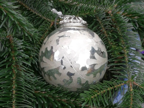Christbaumkugel Dalmassi, Variante B, Ranke gekreuzt