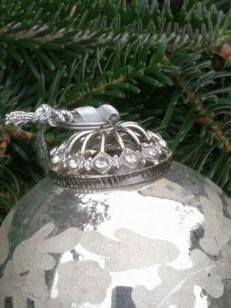 Christbaumkugel Dalmassi, Variante B, Ranke gekreuzt