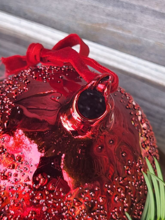 Preview: Christbaumkugel Kokkino, dunkelrot