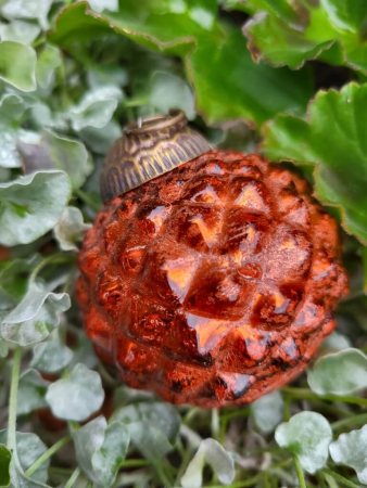 Hippie-Boho Christbaumkugel-Mix 3, Zitrus