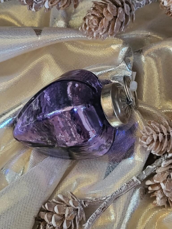 Christbaumkugel Florance Kegel, lila
