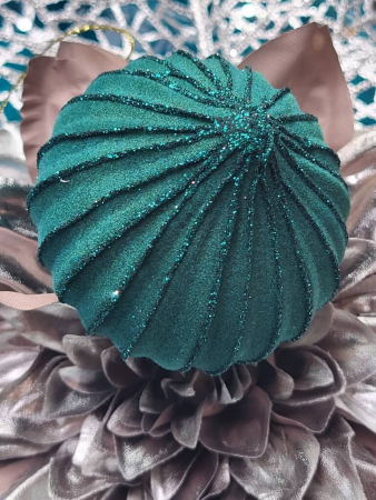 Christbaumkugel Zielony petrol