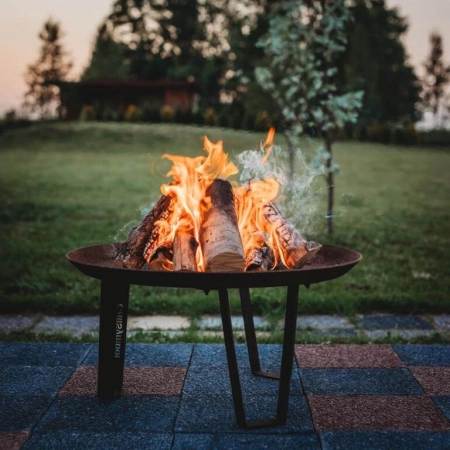 Edelrost Cortenstahl Feuerschale Elegante