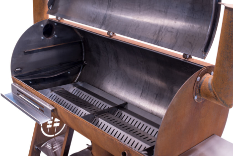 Cortenstahl Edelrost Smoker Holzkohlegrill Smoky Beast XL