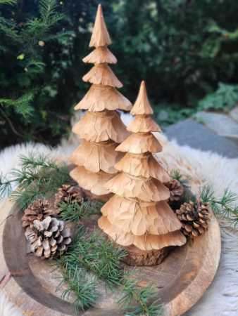 Dekobaum Nio, Polyresin, natur