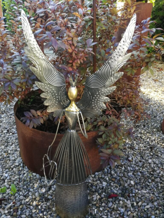 LED Dekoengel Jibril mit Herz