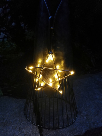 LED Dekoengel Kasdeya mit Stern