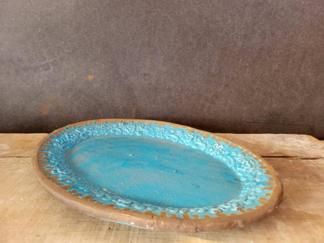 Dekoteller Tifoli, türkis