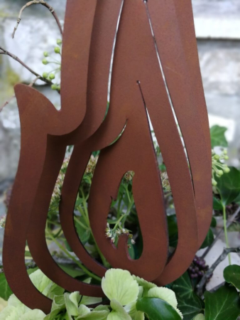 Preview: Edelrost 3D-Flamme