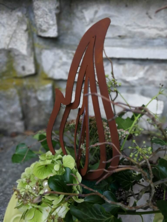 Preview: Edelrost 3D-Flamme