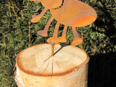 Preview: Edelrost Ameise lustig zum Schrauben