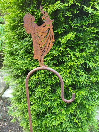 Preview: Edelrost Ampelhalter Sternenmädchen