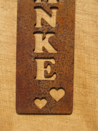 Preview: Edelrost Anhänger 