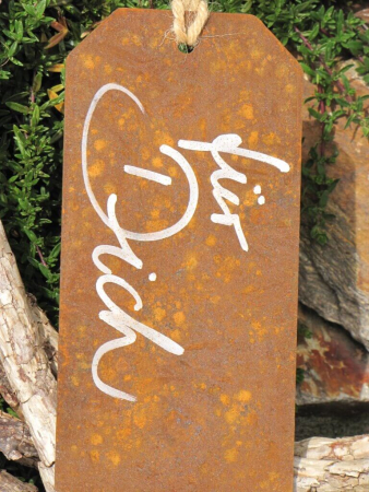 Preview: Edelrost Anhänger 