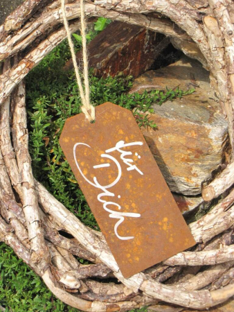 Preview: Edelrost Anhänger 