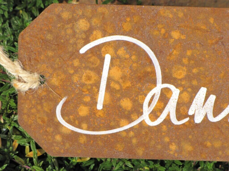 Preview: Edelrost Anhänger 