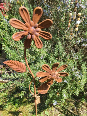 Edelrost 2er Blüte Marina, mit Windradfunktion