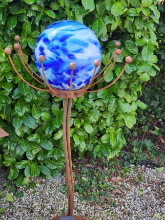 Edelrost Solarblume Sommernachtstraum, blau