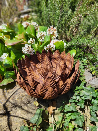 Edelrost Blume Tiara