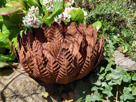 Edelrost Blume Tiara