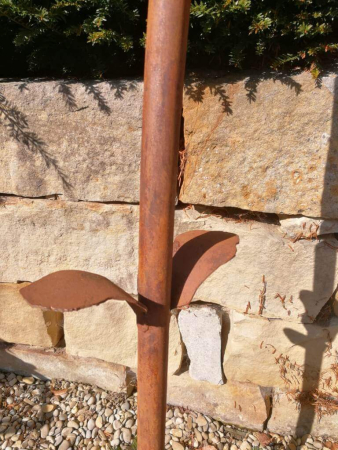 Preview: Edelrost Blume Selma zum Bepflanzen