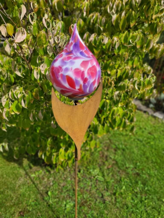 Edelrost Gartenstecker Cupa, Malve