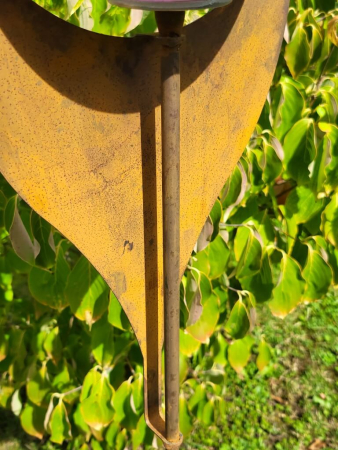 Edelrost Gartenstecker Cupa, Orange