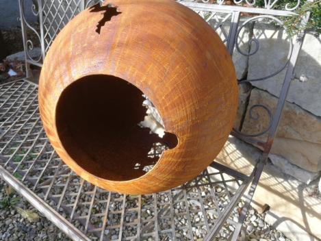 Preview: Edelrost Kugel Gravina