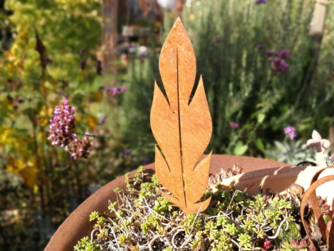 Preview: Edelrost Feder für Töpfe, Model (A)