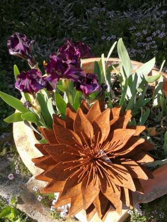 Preview: Edelrost Blume Lilly