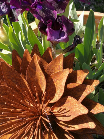 Preview: Edelrost Blume Lilly