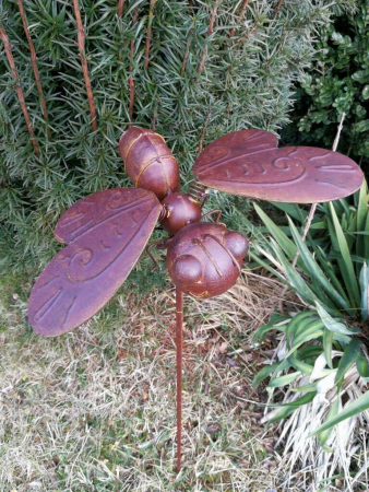 Gartenstecker "Summsel", Flügel eckig
