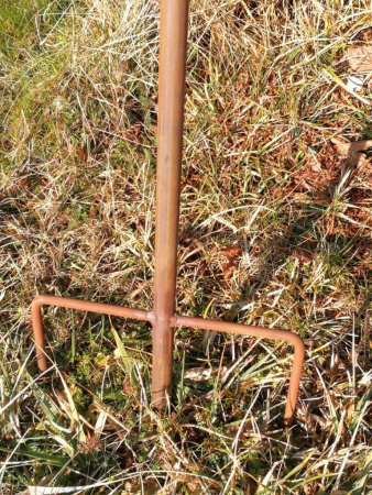 Edelrost Gartenstecker Getränkehalter Prost