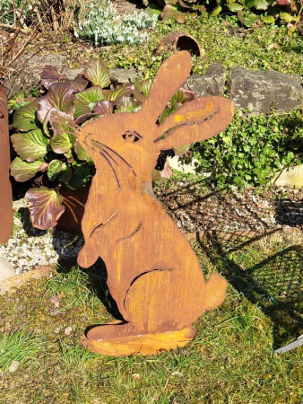 Edelrost Hase Flauschi