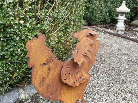 Edelrost Henne Agata, 3D Effekt