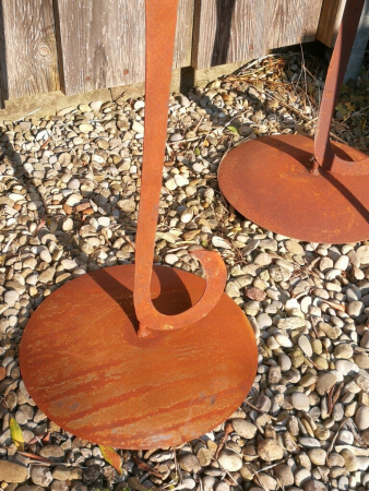 Preview: Edelrost Herz hoch, zum Bepflanzen