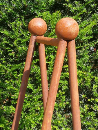 Preview: Kaminholzregal Tanne, massiv 200 cm