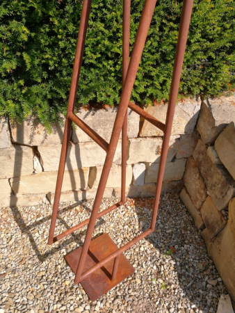 Preview: Kaminholzregal Tanne, massiv 200 cm