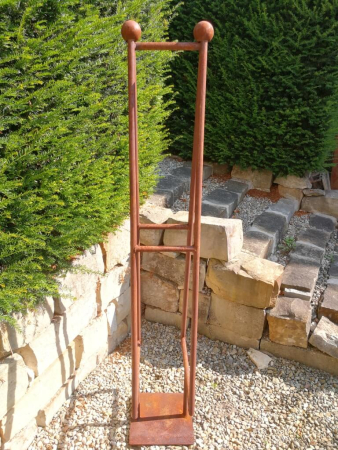 Preview: Kaminholzregal Tanne, massiv 200 cm